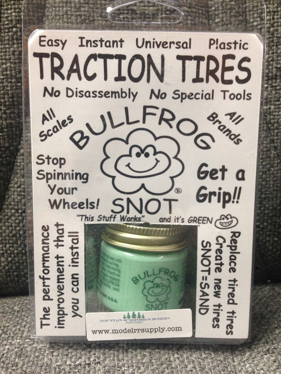 Bullfrog-Snot Instant-traction-tires  Universal  1oz