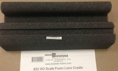 22 HO Foam Cradle Locomotive & Freight Car Tool