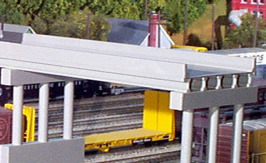 628-0111 HO Modern 50′ Highway Overpass - Bridge Only