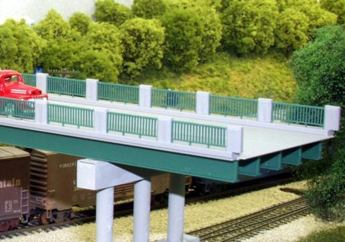 628-0125 HO Steel Beams (Green) - 10 pcs - 50 scale feet
