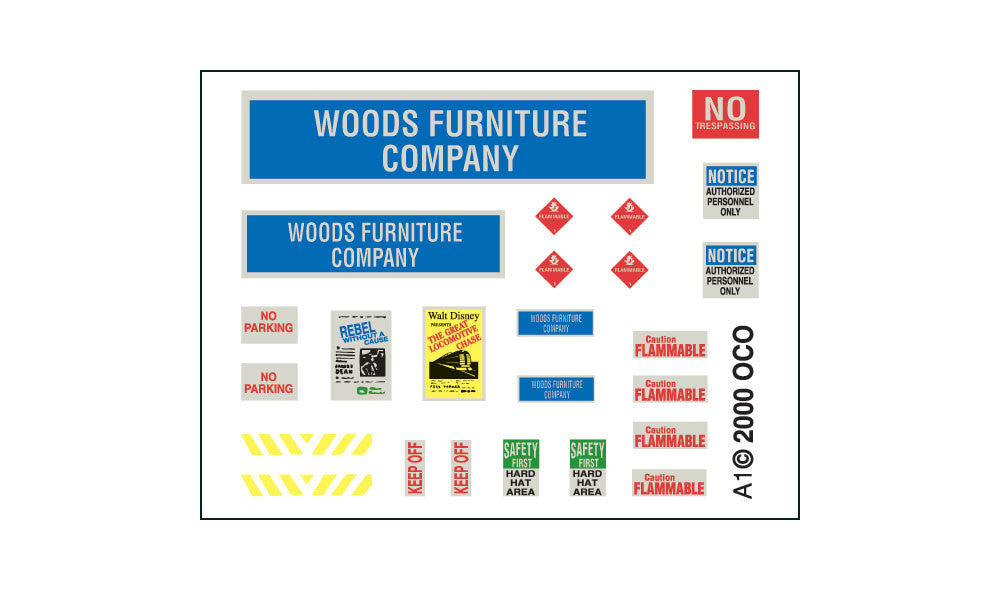Woods Furniture Co - N Scale Kit | DPM Gold