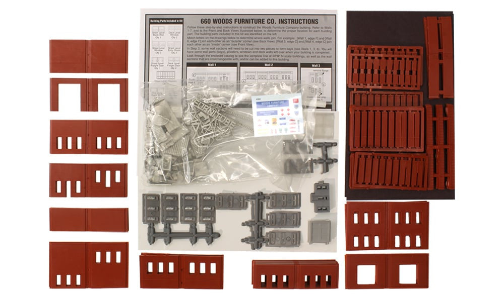 Woods Furniture Co - N Scale Kit | DPM Gold