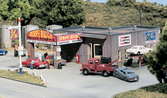 Jerry Riggs Quick Service - N Scale Kit | DPM Gold
