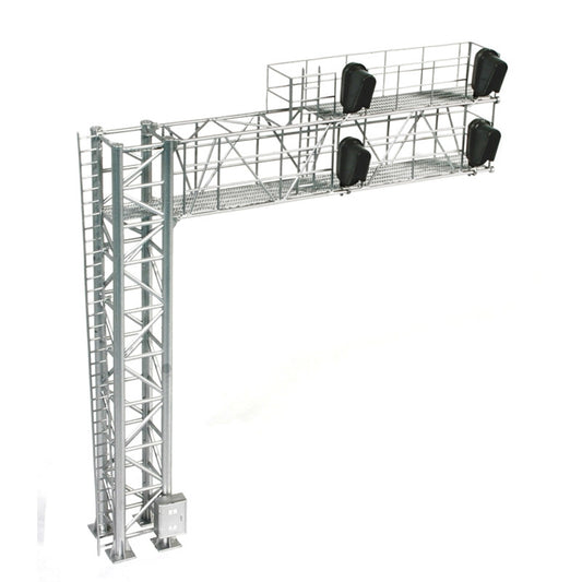 70000098 HO Scale Signal Modern Cantilever Bridge [2 Track, 4 Head-Left]