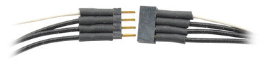 TCS 1491 4 Pin Micro Connector - Black & White Wires