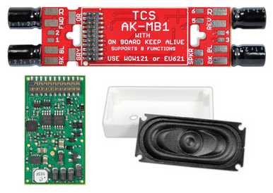 TCS 1759 WOW Diesel Kit Decoder MotherBoard Speaker Enclosure ATLAS WDK-KAT-1