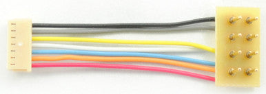 TCS 1366 MC-1" Harness MC series decoder to 8 pin NMRA plug