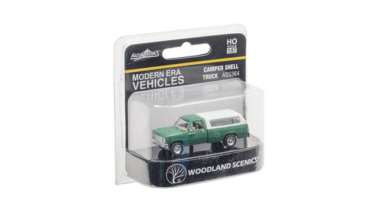 JP5364 Camper Shell Truck - HO Scale | Just Plug