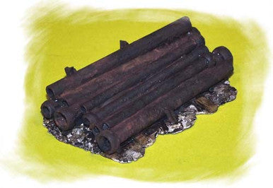 209 HO Rusted Pipe Stack