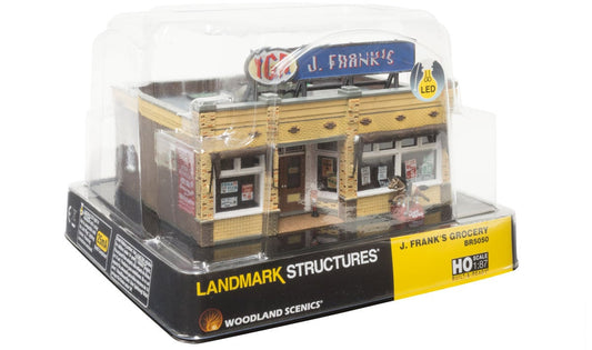BR5050 J Frank's Grocery | HO | Built & Ready