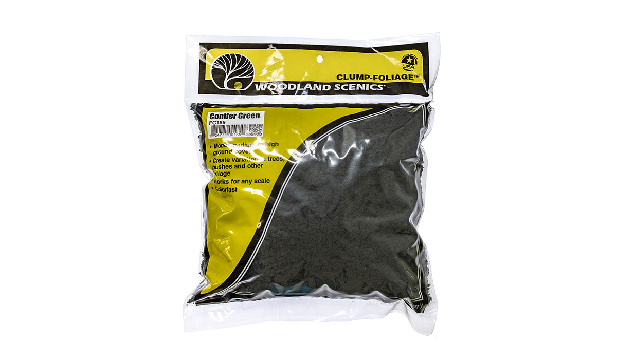 FC185 Clump-Foliage | Conifer Green | Large Bag