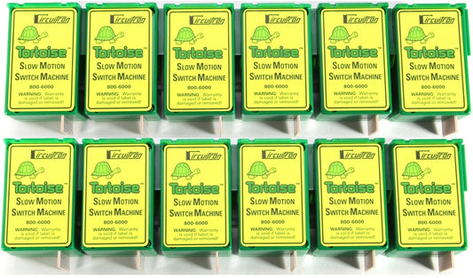 800-6012 Tortoise Switch Machine 12 Pack