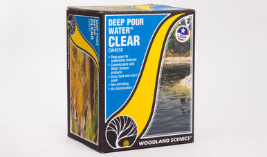 Woodland Scenics 4510 - Deep Pour Water - Clear