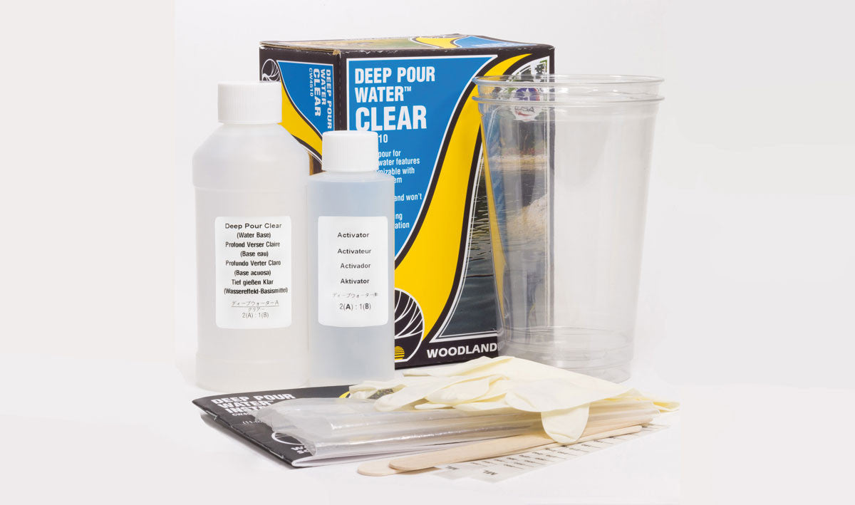 Woodland Scenics 4510 - Deep Pour Water - Clear