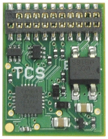 TCS 1674 EU821 - 21 Pin - 8 Function - DCC Decoder - 21MTC
