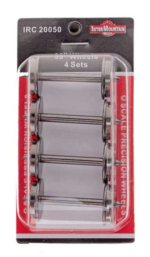 20050 33" O Scale Wheelsets (4 axle pack)