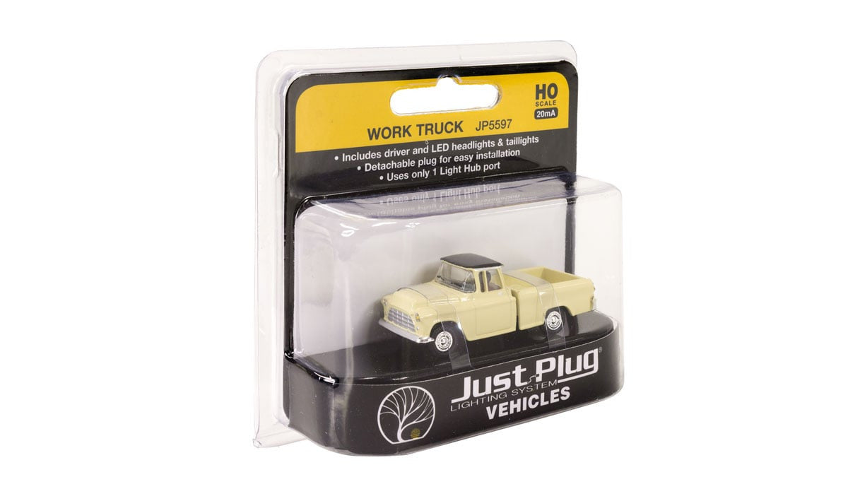 JP5597 Work Truck - HO Scale | Just Plug
