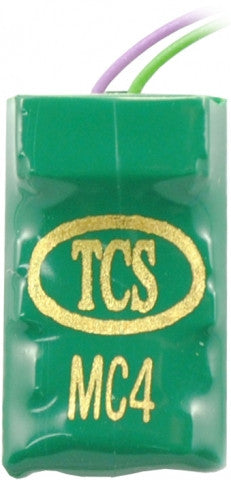 TCS 1017 MC4 4-function HO/N hard-wire decoder with a 7 pin JST socket.