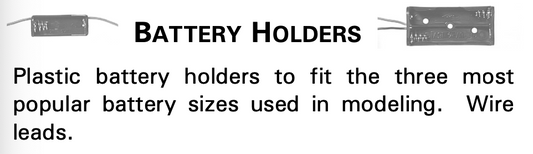 800-9612 BH-2 Battery Holder for 2 AA Batteries