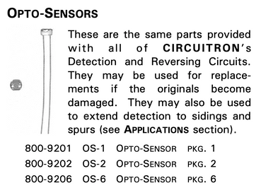 800-9201 OS-1 Opto-Sensor | 1/pkg