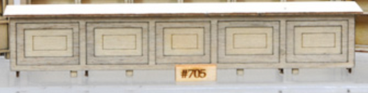 705 O Long Counter Top