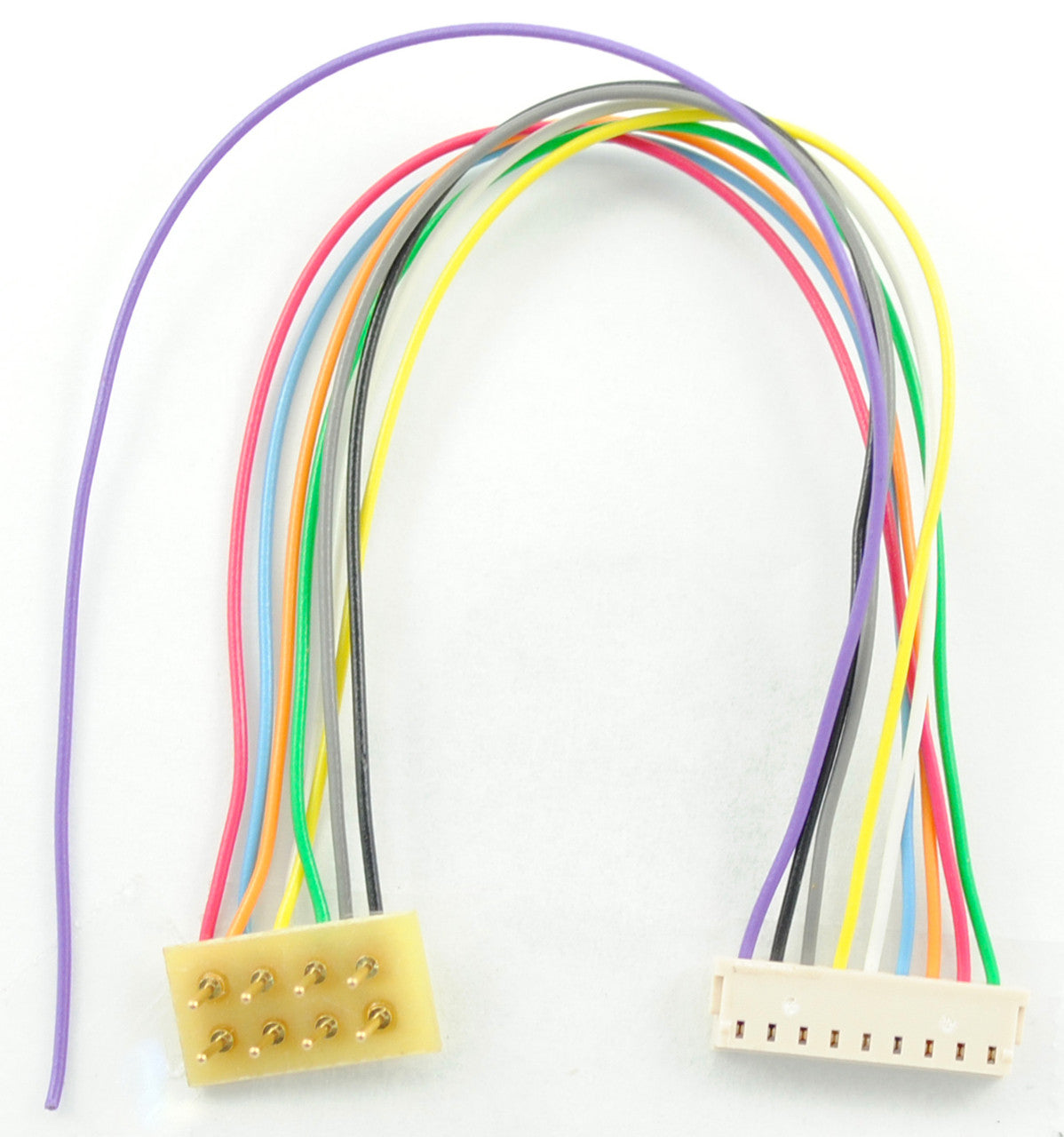 TCS 1361 3.5" Harness 9-pin JST to 8 pin NMRA plug