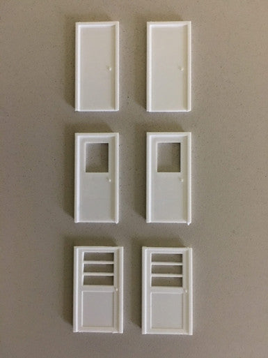 HO Assorted Personal Doors