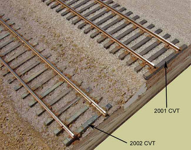 2001 HO Code 70/83 CVT 9' Mainline Ties | 50 - 1ft sections