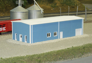 N Prefab Warehouse | Blue | Kit
