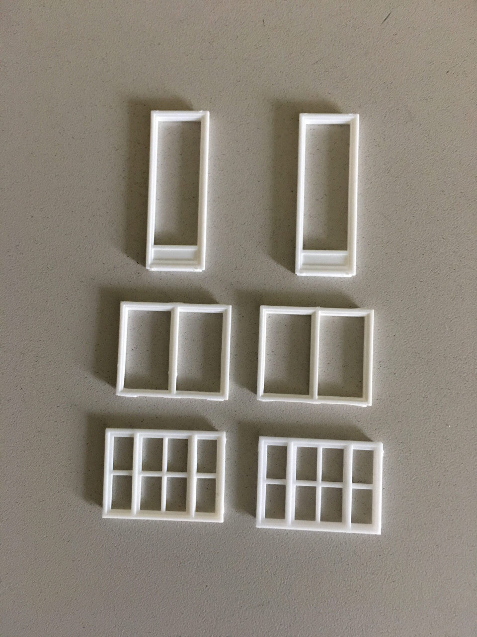 HO Assorted Windows | 6pk