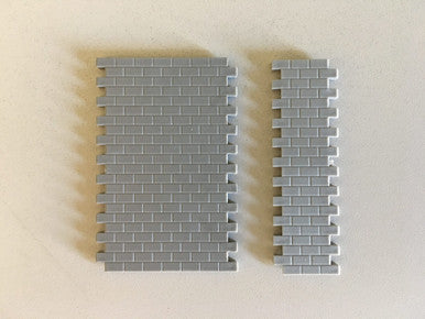HO Concrete Blocks | Short Sections | 8pk