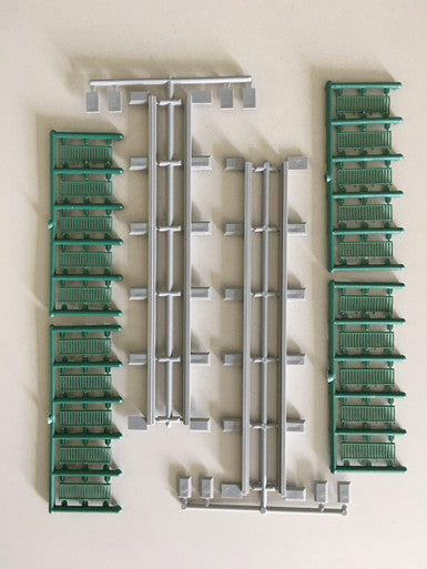 HO Wrought Iron Railings (4x 50′ Railing)