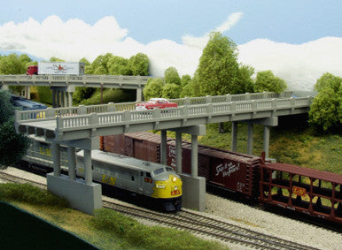 N Early 150′ Highway Overpass W/Piers