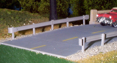 HO Highway Guardrail (1 Pack)
