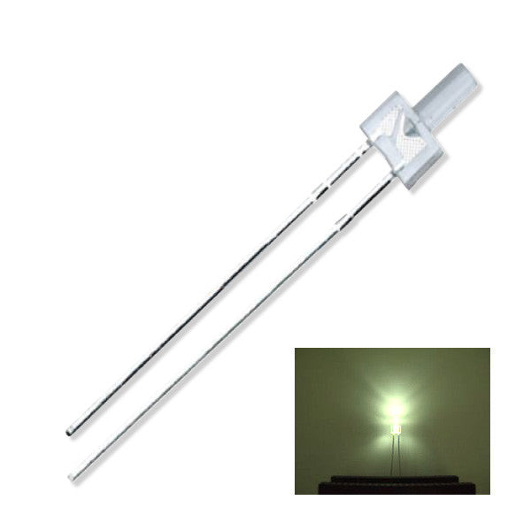 12-826-10 2mm Tower LEDS and resistors - 10pk - Yeloglow