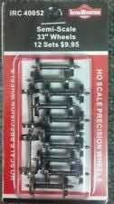 40052 33" .088" Semi-Scale Wheelsets (12)