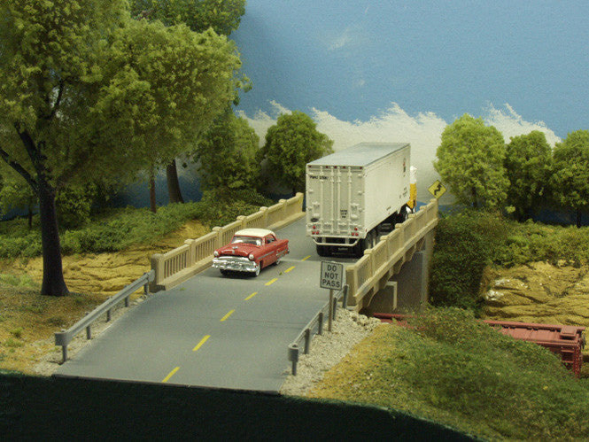 Note: This is for the road material only, nothing else in the photo is included. Unpainted.