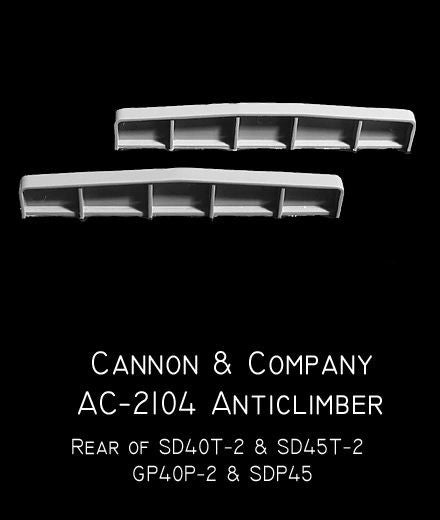 AC-2104 EMD T-2 Anticlimber | 2pk
