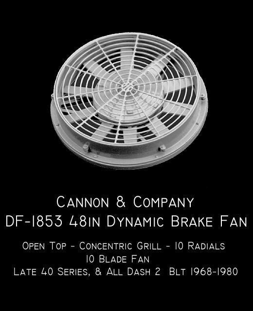 DF-1853 Thinwall 48 Inch Dynamic Brake Fan