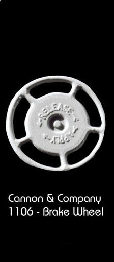 1108 Cast Brake Wheel - 22 Inch (scale)