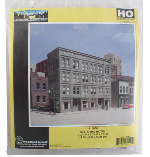 DPM 11900 M.T. Arms Hotel - HO Scale Kit