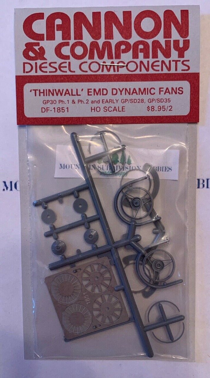 DF-1851 Dynamic Fans GP30 Early 35s