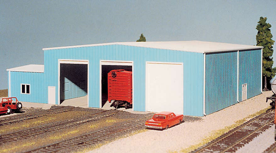 15 HO "The Shops" with add-on office (Kit)