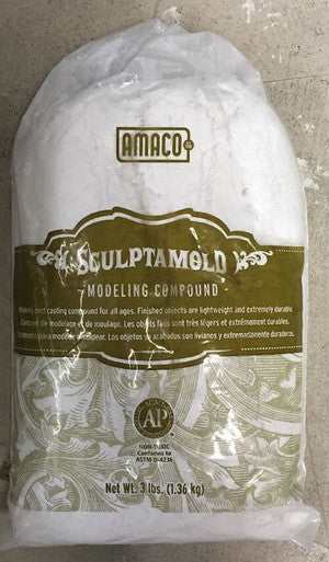 Sculptamold Modeling Compound 3 LB. Free USA shipping