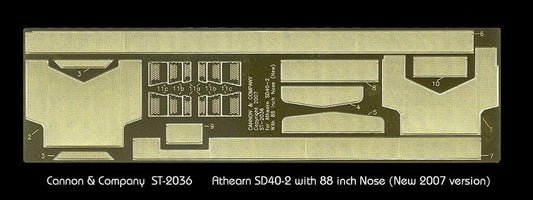 ST-2036 Safety Tread & Steps Athearn SD40-2