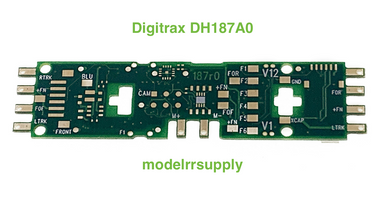 Digitrax DH187A0 1.0 Amp HO Scale Mobile Decoder for Athearn Genesis Stewart +