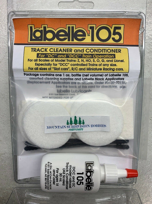 105 DC & DCC Track Cleaner and Conditioning Full Kit