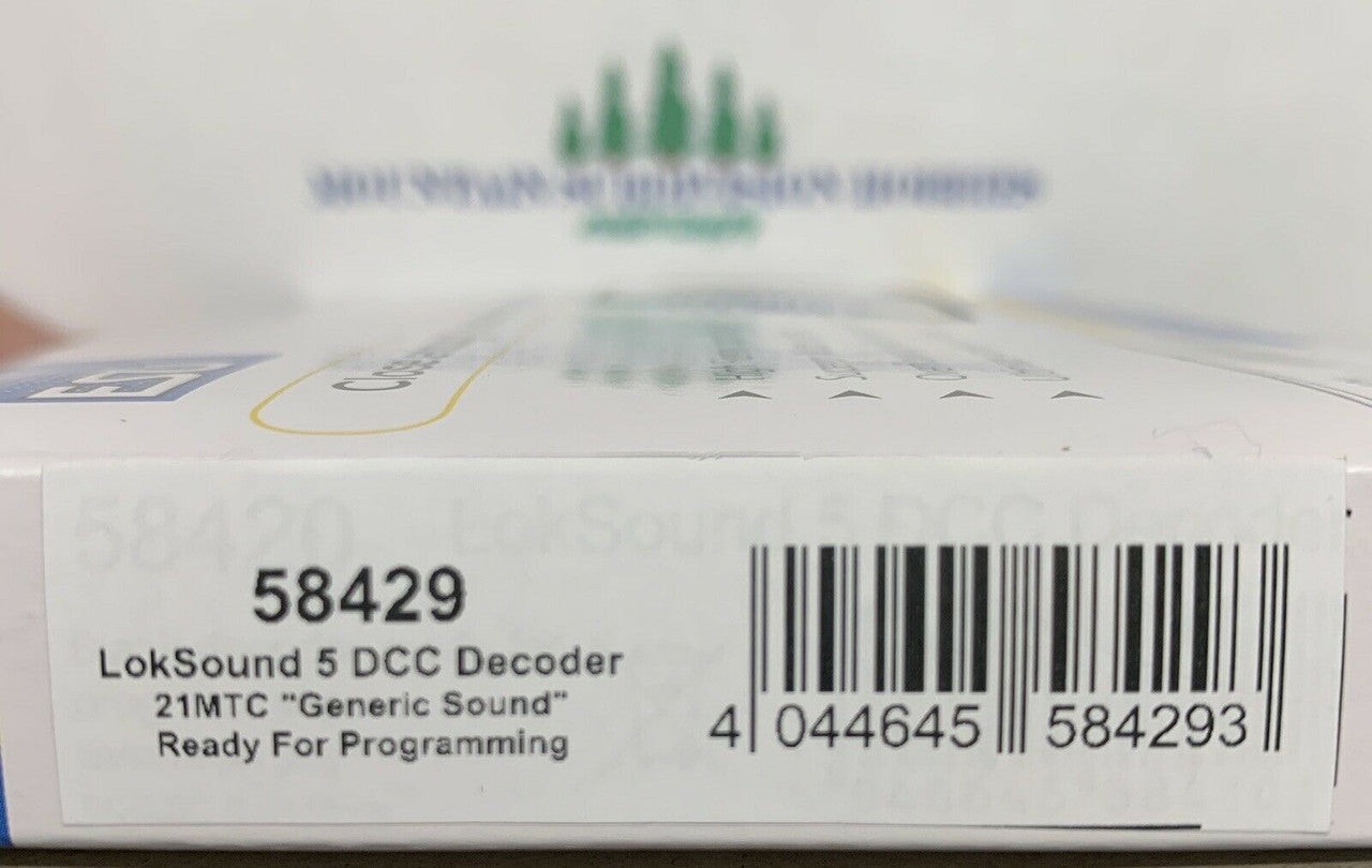 58429 Loksound 5 DCC 21 Pin Sound Decoder (21MTC)(NEM660)