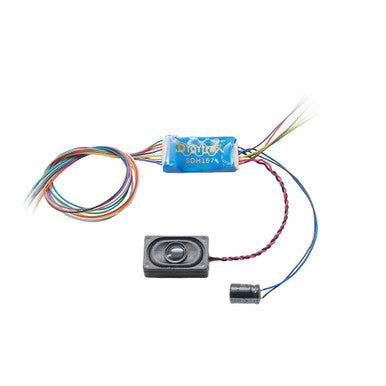 Digitrax SDH167D DCC Sound Decoder and Speaker - Series 7
