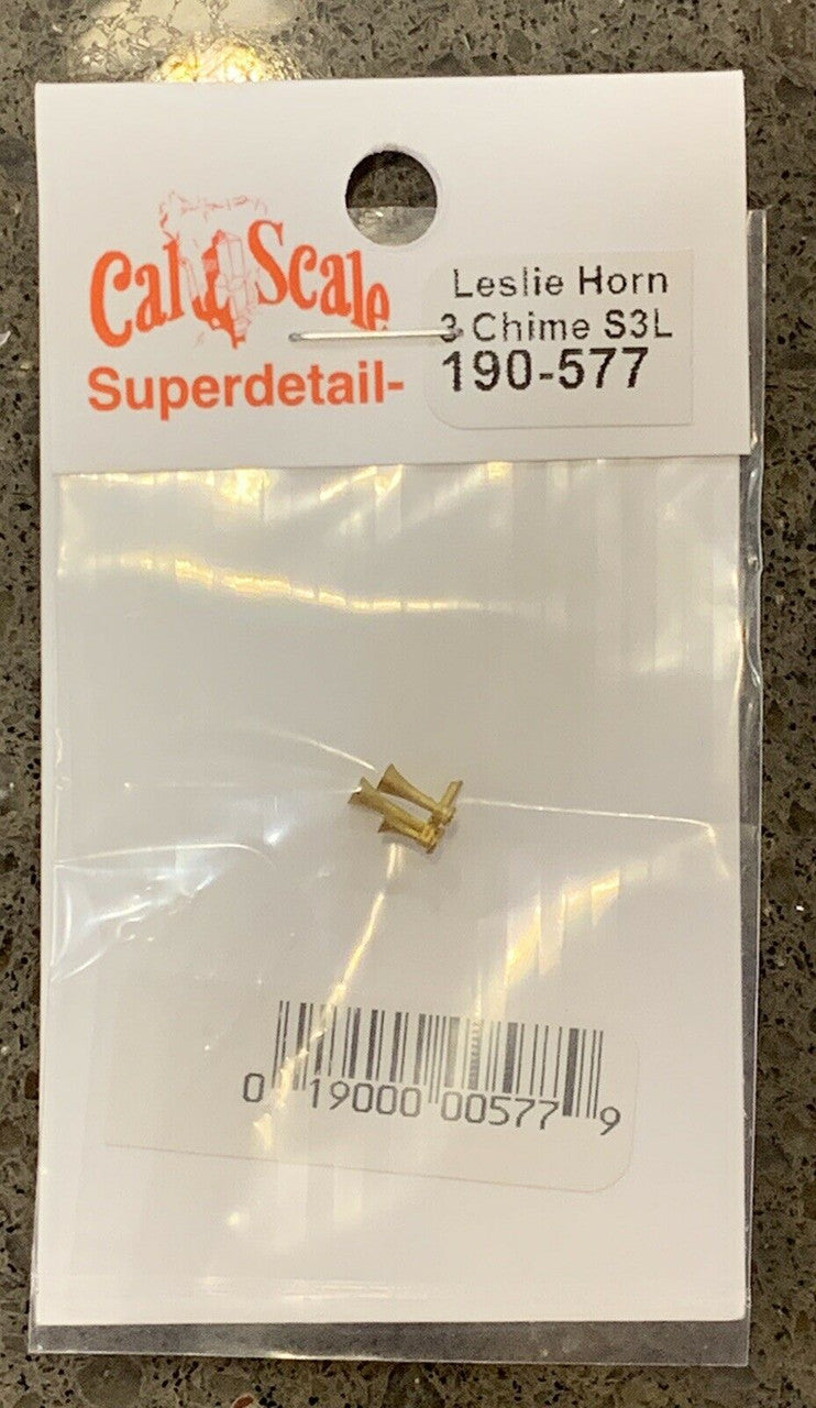 190-577 Leslie S3L Air Horn 3 Chime BRASS